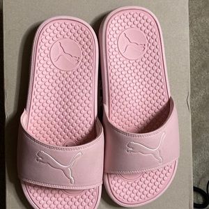 Pink puma slides